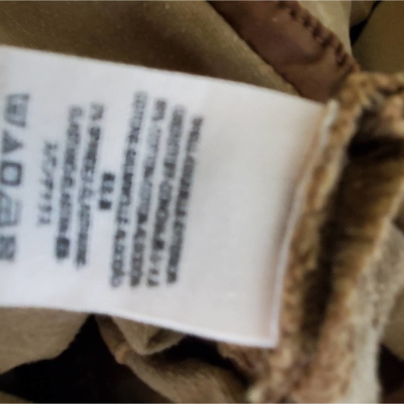 Free People Vintage Tan Corduroy Overall Skirt - Picture 5 of 6